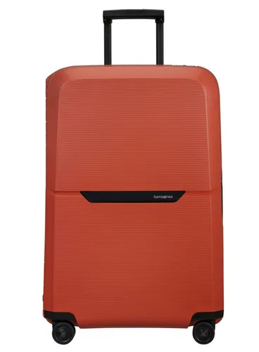 Большой чемодан Samsonite Magnum Eco-maple orange