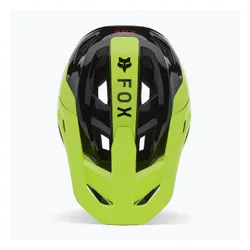 Kask rowerowy Fox Racing Rampage Barge fluorescent yellow