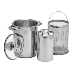 Garnek BROWIN 313515 Z koszem i szynkowarem