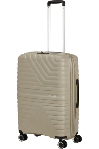Средний чемодан American Tourister Flytwist 67cm - Sandstone