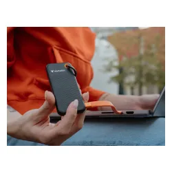 Dysk VERBATIM Pocket 256GB SSD Czarno-pomarańczowy