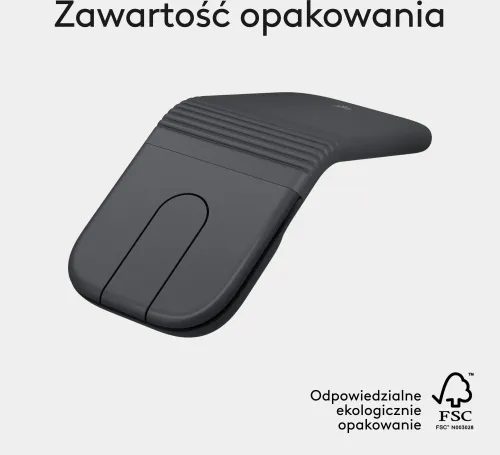 Myszka Logitech Mobi Fold Grafitowy