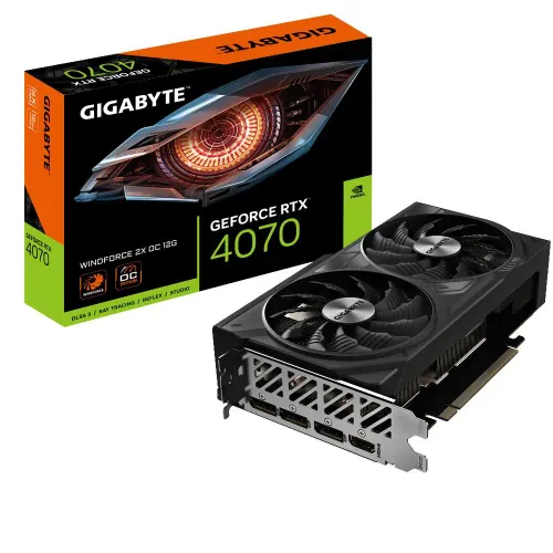 Karta graficzna Gigabyte GeForce RTX 4070 WINDFORCE 2X OC 12GB GDDR6X 192bit DLSS 3