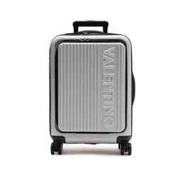 Mała Twarda Walizka Valentino Explorer VV7CV01P Silver