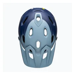Kask rowerowy Bell FF Super DH MIPS Spherical matte light blue/navy