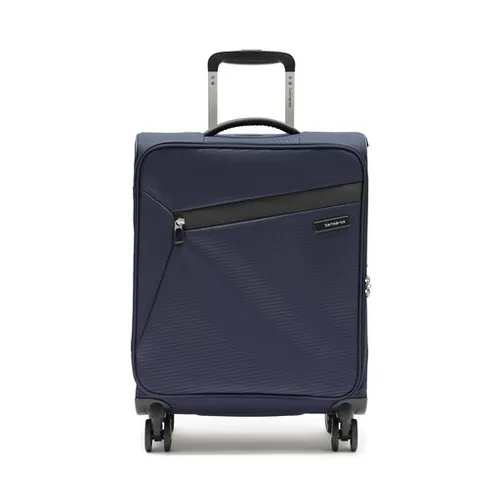 Mała Materiałowa Walizka Samsonite Litebeam 146852-1549-1CNU Midnight Blue