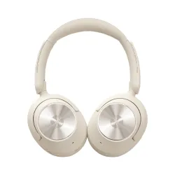 Słuchawki bezprzewodowe Oneodio Focus A6 ANC Nauszne Bluetooth 6.0 Beżowy