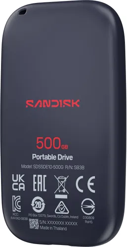 Dysk SANDISK E10 Portable 500GB SSD