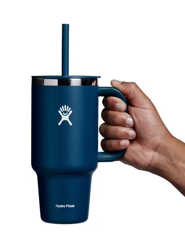 Kubek termiczny ze słomką Hydro Flask All Around Travel Tumbler 946 ml - indigo