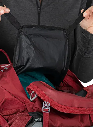 Plecak trekkingowy Osprey Ariel 55 damski - claret red