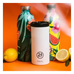 Podróżny kubek termiczny 24Bottles Travel Tumbler 600 ml - skyglow