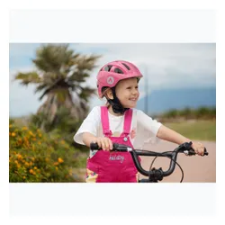 Kask rowerowy dziecięcy ATTABO K200 różowy