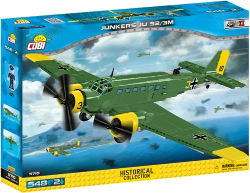 Klocki Cobi Historical Collection WWII Junkers JU 52/3M