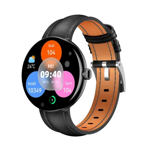 Smartwatch Forever Forevive 5 SB-365 41mm Czarny