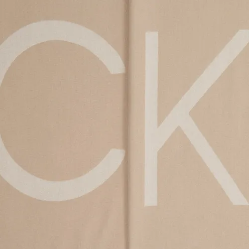 Calvin Klein Franjuri eșarfă 65X195 K60k607322 Doeskin PBP