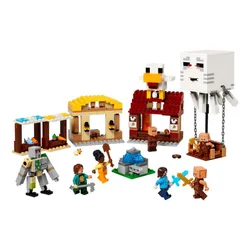 LEGO Minecraft 21273 Atak balonowego Ghasta na wioskę