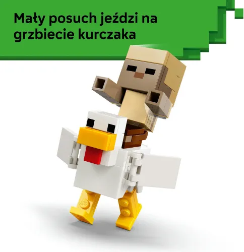LEGO 21592 Minecraft Atak kurzego jeźdźca na pustyni