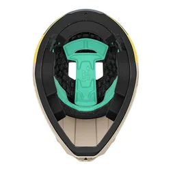 Kask rowerowy LAZER Cage KinetiCore Piaskowy Full Face (rozmiar XL)