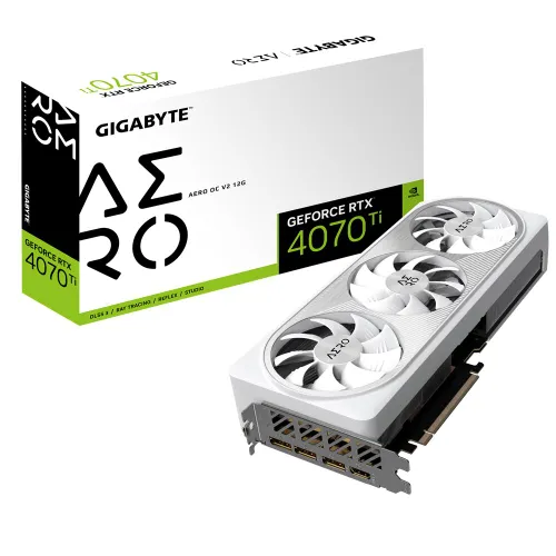 Karta graficzna Gigabyte GeForce RTX 4070 Ti AERO OC V2 12GB GDDR6X 192bit DLSS