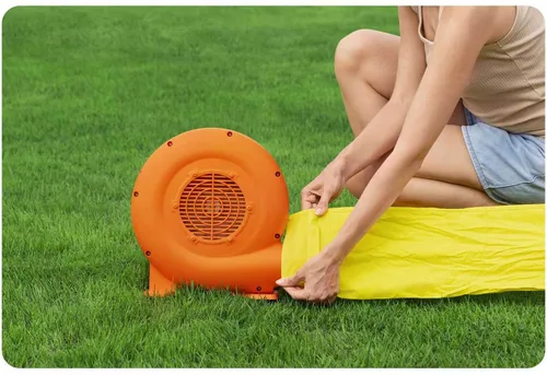 Dmuchany plac zabaw Bestway XXL dla dzieci zjeżdżalnia 435x286x267 cm