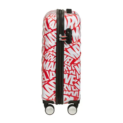 Walizka kabinowa American Tourister Wavebreaker - Marvel logo