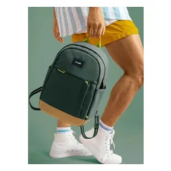 Antykradzieżowy plecak Pacsafe Go 15 l Anti-Theft - spruce green