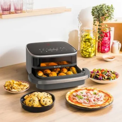 Air Fryer Frytkownica beztłuszczowa TEFAL FW402HE0 Easy Fry XL Surface Czarny