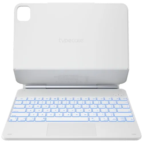 Etui na iPad Pro 13 cali TYPECASE Edge Biały Klawiatura