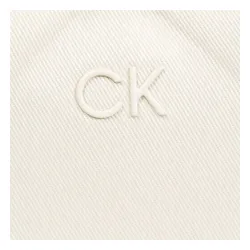 Geanta Calvin Klein Quilt Camera_Canvas K60K611892 Geanta Ecru