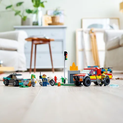 LEGO 60319 City Akcja strażacka i policyjny pościg