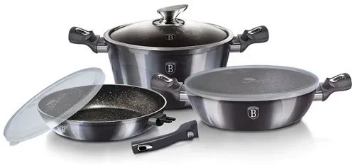 Zestaw garnków BERLINGER HAUS Carbon Pro Collection BH-7052 (6 elementów)