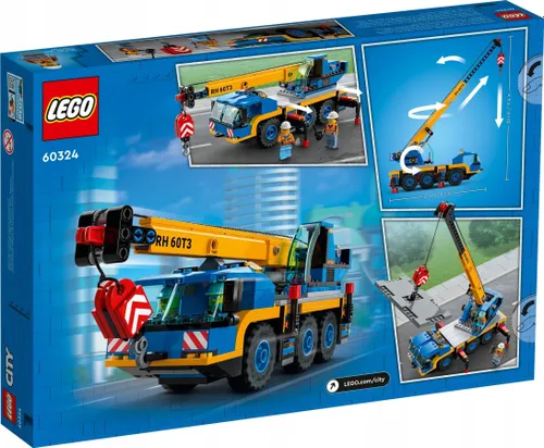 LEGO City строительный автомобиль 60324 кран Auot кран