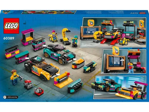 LEGO City 60389 araba ayarlama atölyesi