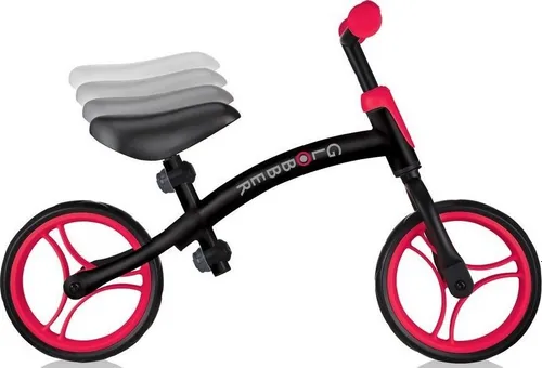 Globber Rowerek biegowy Globber GO Bike DUO / Black - New Red 614-102-2