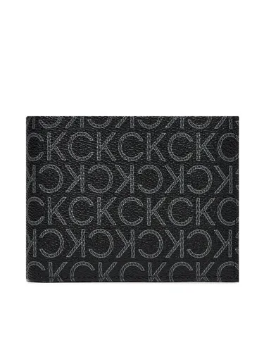 Calvin Klein Большой мужской кошелек Ck Must Mono Bifold 5Cc W/Coin K50K511671