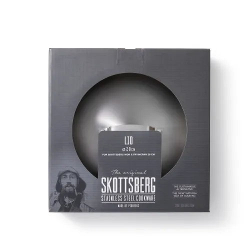 SKOTTSBERG Stainless Steel 28 cm - pokrywka ze stali nierdzewnej