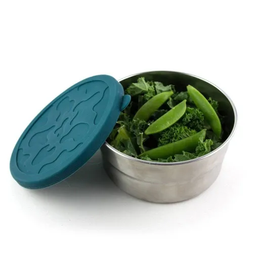 Okrągły pojemnik / śniadaniówka ECOlunchbox Seal Cup XL™ 769 ml - dark teal