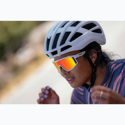 Okulary przeciwsłoneczne Rogelli Recon white/coral