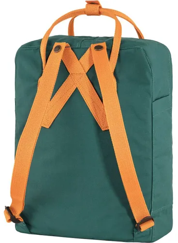 Fjallraven Kanken sırt çantası - arctic green / spicy orange