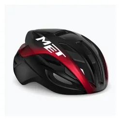 Kask rowerowy MET Rivale II Mips black/ red metallic glossy