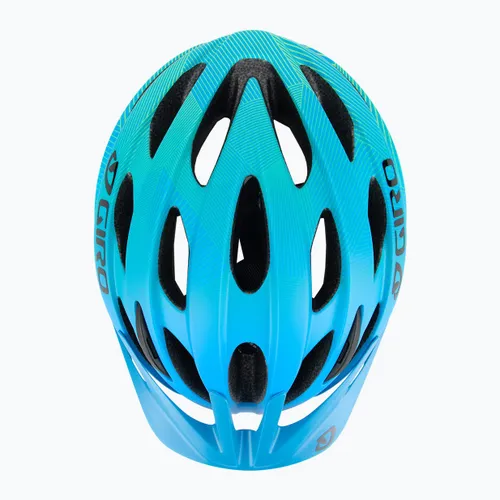 Kask rowerowy dziecięcy Giro Raze Jr matte blue/lime