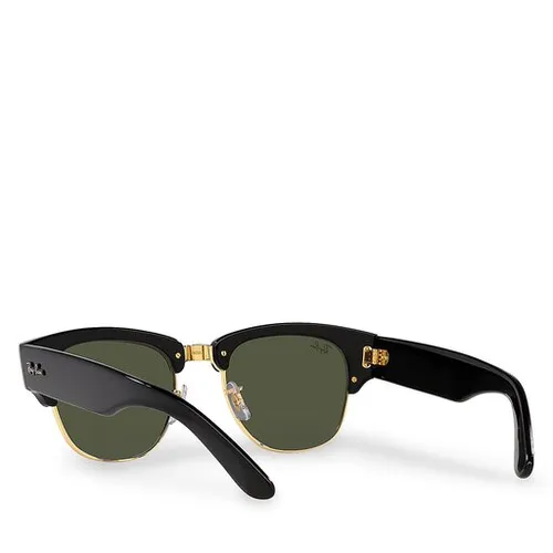 Okulary przeciwsłoneczne Ray-Ban 0RB0316S 901/31 Black On Arista/Green - Rozmiar (EU) 53