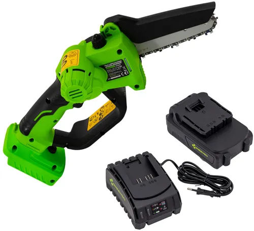 Piła akumulatorowa GREENSO UAO009 + Ładowarka UAO003 + Akumulator UAO001 2.0Ah