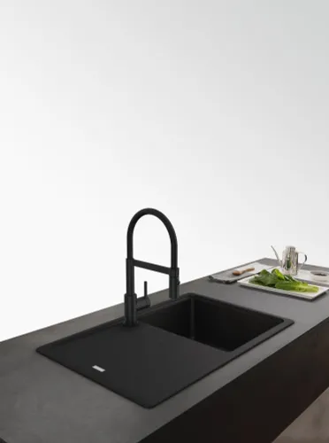 Bateria FRANKE Lina Semi-Pro 115.0725.838 Czarny mat