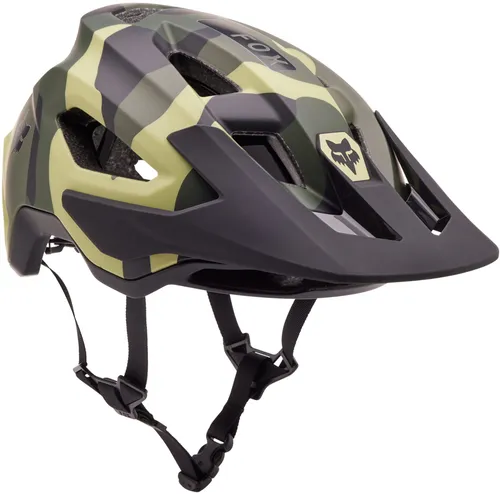 Kask rowerowy FOX Speedframe Camo Zielony MTB (rozmiar S) MIPS
