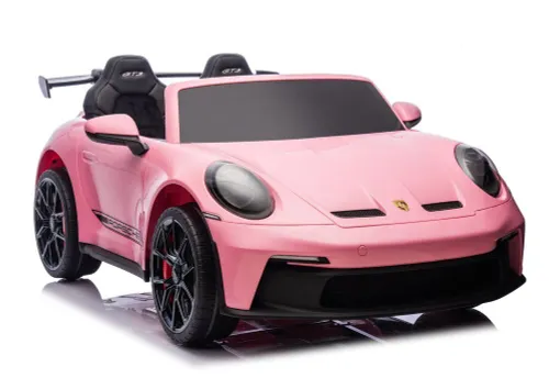 Samochód Na Akumulator Dla 2 Dzieci Porsche 911 Gt3 24V Eva LED 2 Silniki
