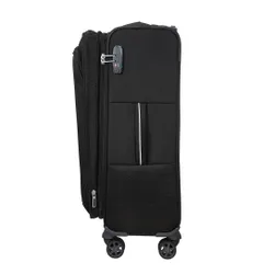 Walizka średnia poszerzana Popsoda Samsonite - black