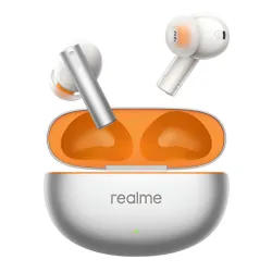 Słuchawki dokanałowe REALME Buds Air 6 ANC Wodoodporne Srebrny