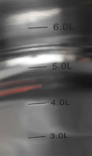 Garnki 6el zestaw dużych garnków 11/13,5/16l 7351