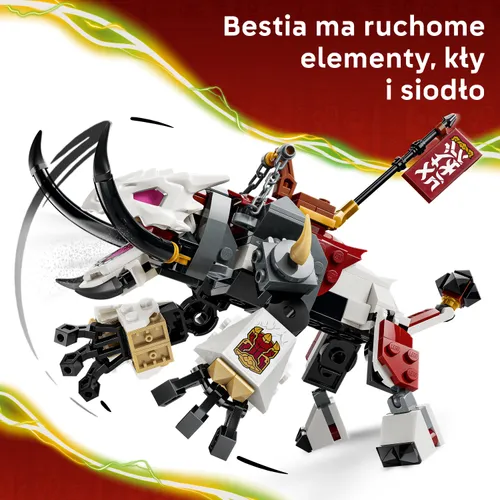 LEGO 71863 NINJAGO Zilvar i smocza bestia Grimtak